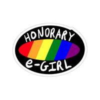 Honorary e-Girl - Kiss-Cut Stickers
